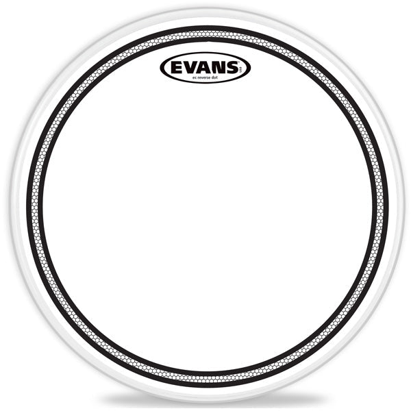Evans EC Reverse Dot SNARE/TOM/TIMBALE Drum Head - 12 - Poppa's Music