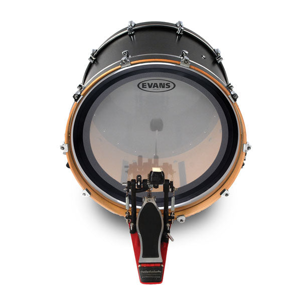 Evans EMAD2 Clear Bass Drum Head, 24 Inch - Poppa's Music