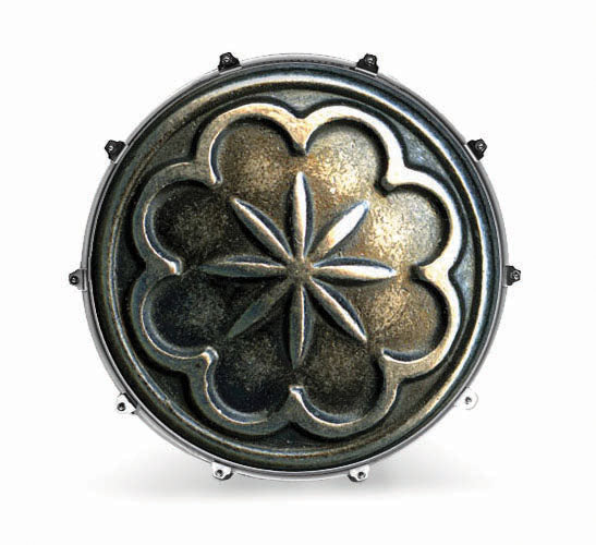 Evans Photography Series Bass Drum Head - Button 2 - Poppa's Music