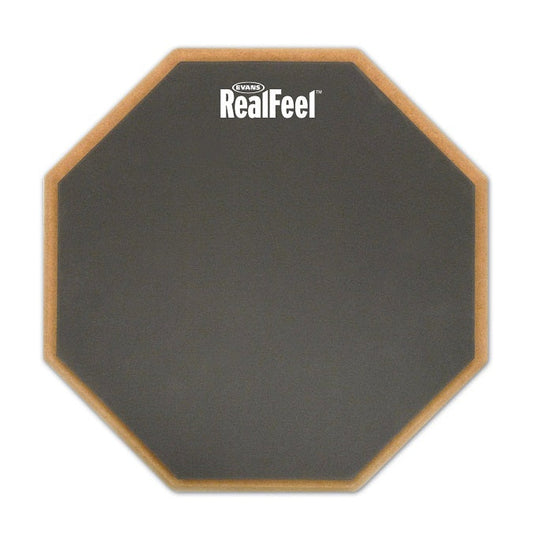 Evans RealFeel 2-Sided Standard Practice Pad, 6 Inch - RF6D - Poppa's Music 