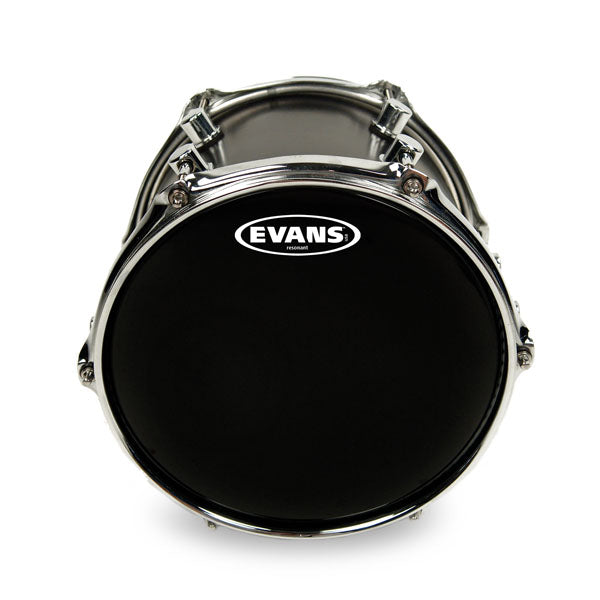 Evans Resonant Black Tom Head - 6 - Poppa's Music