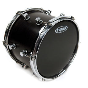 Evans Resonant Black Tom Head - 6 - Poppa's Music