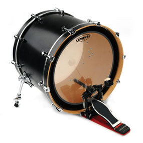 Evans Emad Clear Bass Drum Head - 20 - Poppa's Music