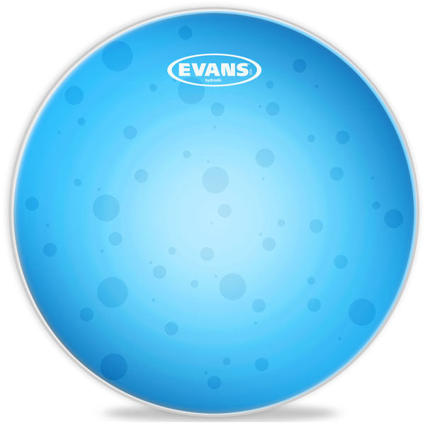 Evans Hydraulic Blue Drumhead, 14 Inch - Poppa's Music