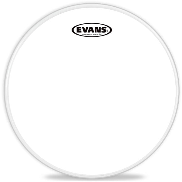 Evans Power Center Reverse Dot Snare Drum Head - 10 - Poppa's Music