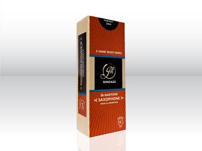 Gonzalez Regular Cut (RC) Baritone Sax Reeds - 5 Per Box - Poppa's Music