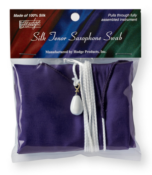 Hodge Silk Tenor Saxophone Swab - Poppa's Music 