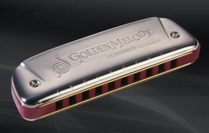 Hohner Harmonica Golen Melody E 542 - Poppa's Music