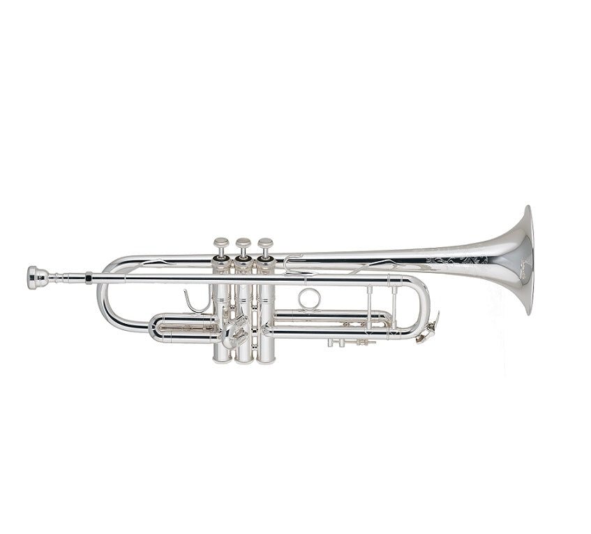 Bach Stradivarius Professional Bb Trumpet Silver Plated 190S37 - Poppa's Music