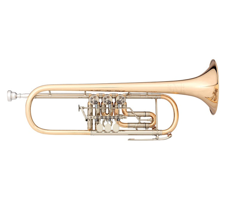 J. Scherzer 8218 "Cologne Model" Bb Rotary Series - Premium from Poppas music - Just $5344! Shop now at Poppa's Music