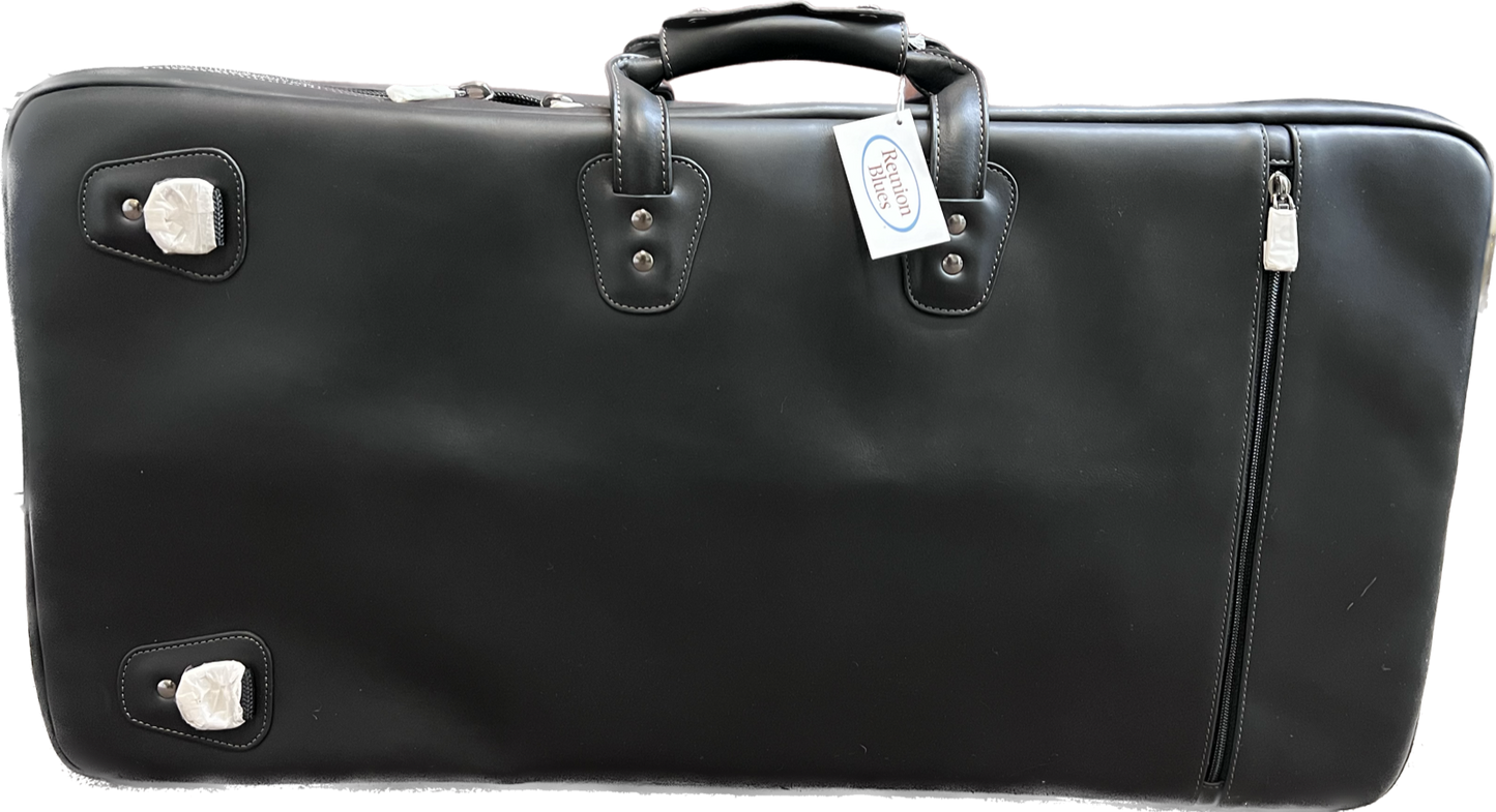 Reunion Blues Black Leather Vintage Basson Case - 750-15 - Poppa's Music