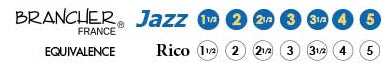 Brancher Jazz Alto Saxophone Reeds - Poppa's Music