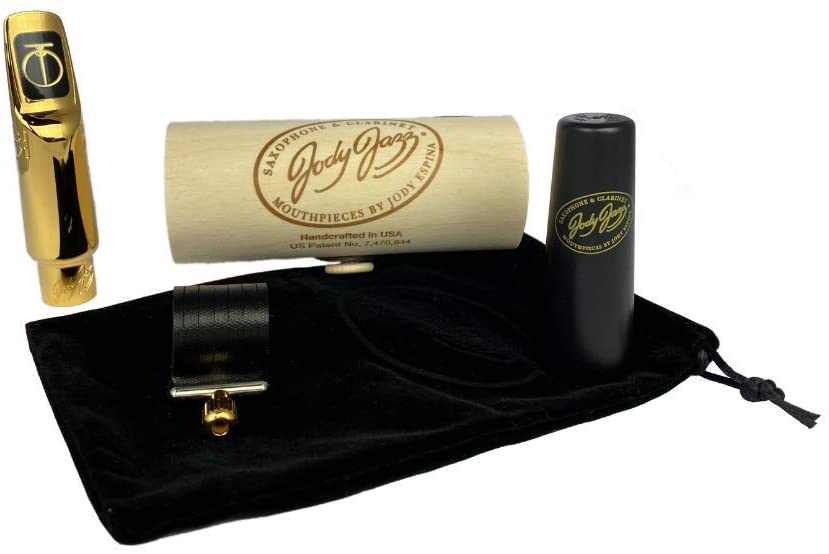 Jody Jazz DV Tenor Sax Gold Plated Mouthpiece - Poppa's Music