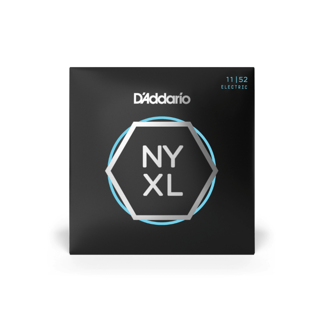 D'addario Nickel Wound, Medium Top/ Heavy Bottom, 11-52 Electric Guitar Strings - Poppa's Music