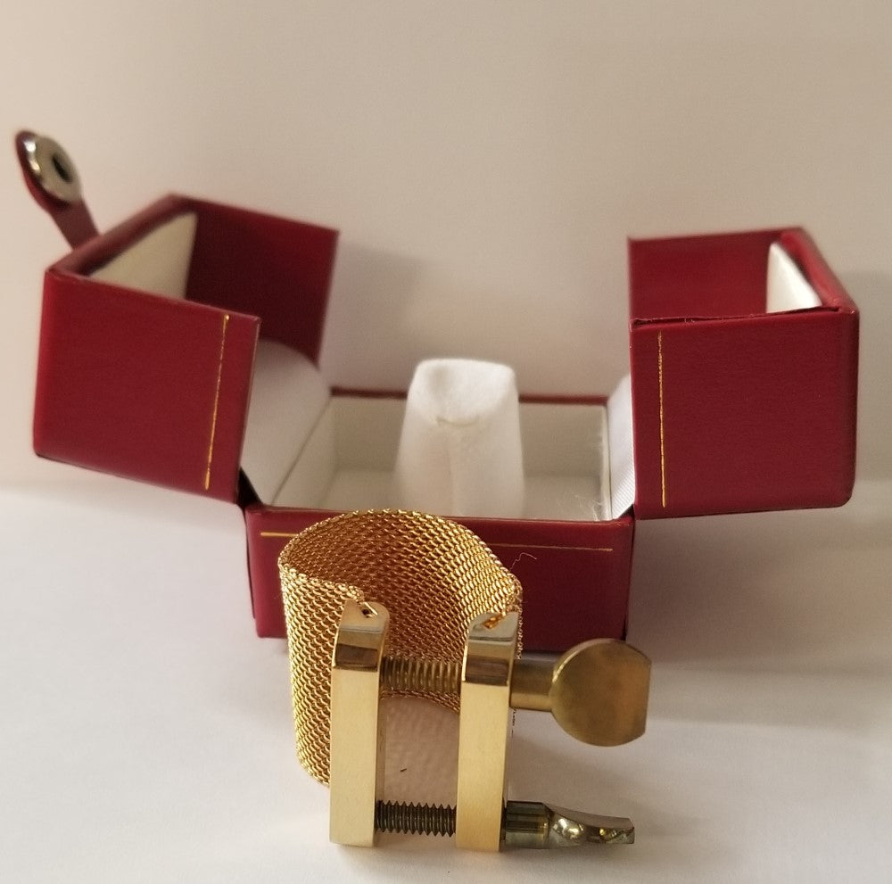 Oleg Ligature #02 for most Rubber Alto Sax mouthpieces - Premium Alto Saxophone Ligature from Oleg - Just $210! Shop now at Poppa's Music