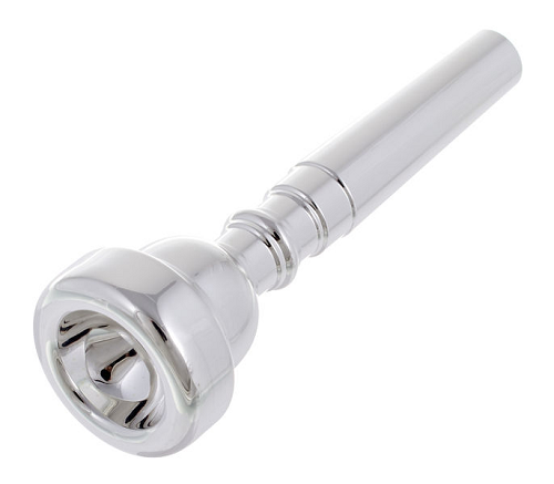 Bach Classic Silver Plated Trumpet Mouthpiece - 351 - Poppa's Music
