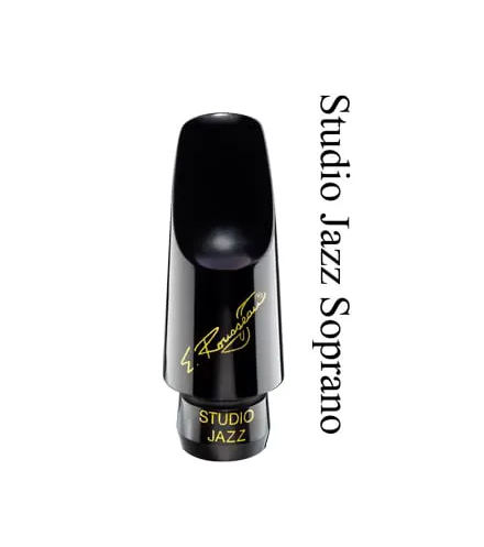New E. Rousseau Soprano Sax Studio Jazz Hard Rubber Mouthpiece - Poppa's Music