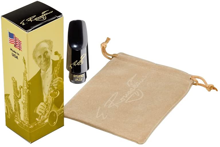 New E. Rousseau Soprano Sax Studio Jazz Hard Rubber Mouthpiece - Poppa's Music