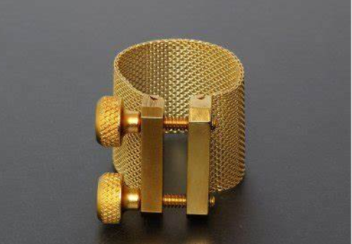 Oleg Ligature # 27 for Slim Metal Saxophone Mouthpieces - Premium Alto Saxophone Ligature from Oleg - Just $180! Shop now at Poppa's Music
