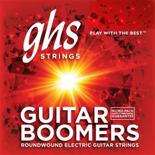 GHS Boomers Roundwound Nickel Plated Light-Extra Light Electric Guitar Strings - GBLXL - Poppa's Music