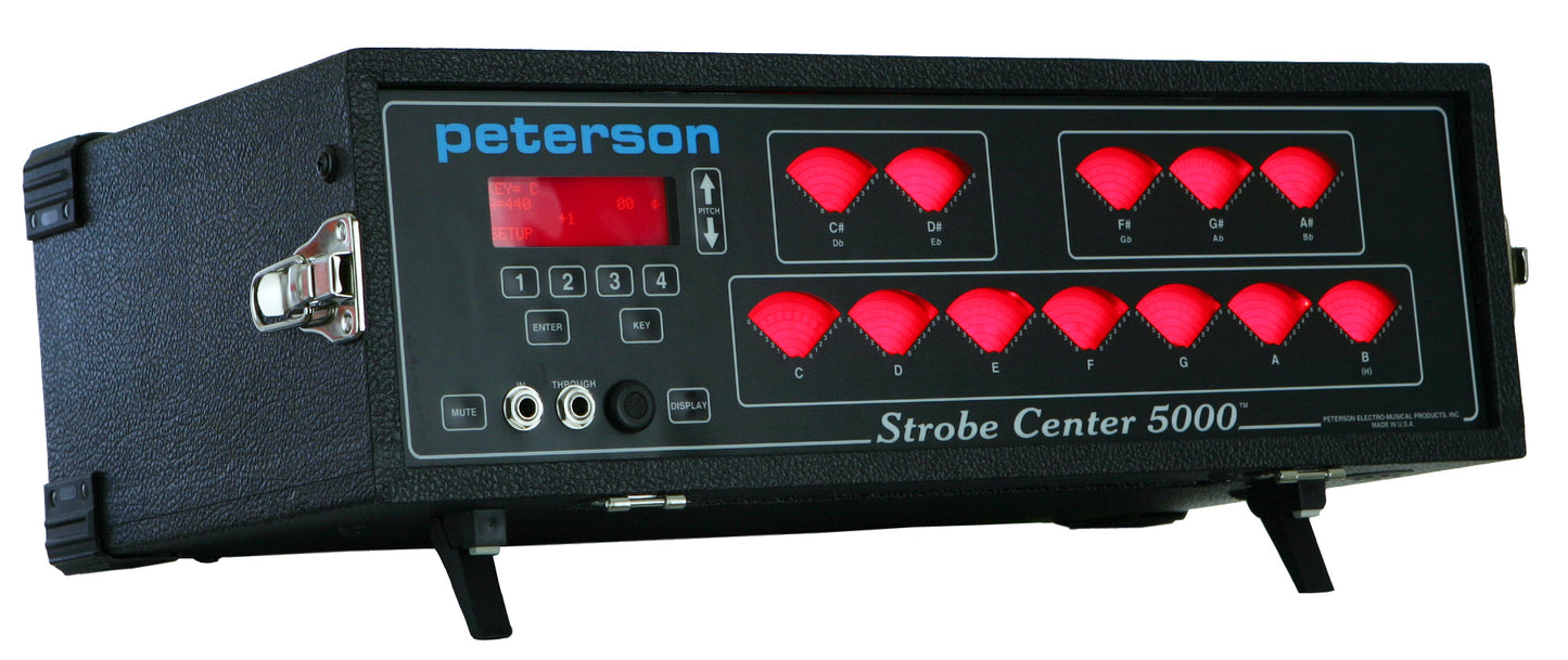 Peterson Electro Strobe Center 5000 - Tuner - Poppa's Music
