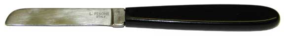 Pisoni French Style Knife with Plastic Handle - PKF-12.1 - Poppa's Music