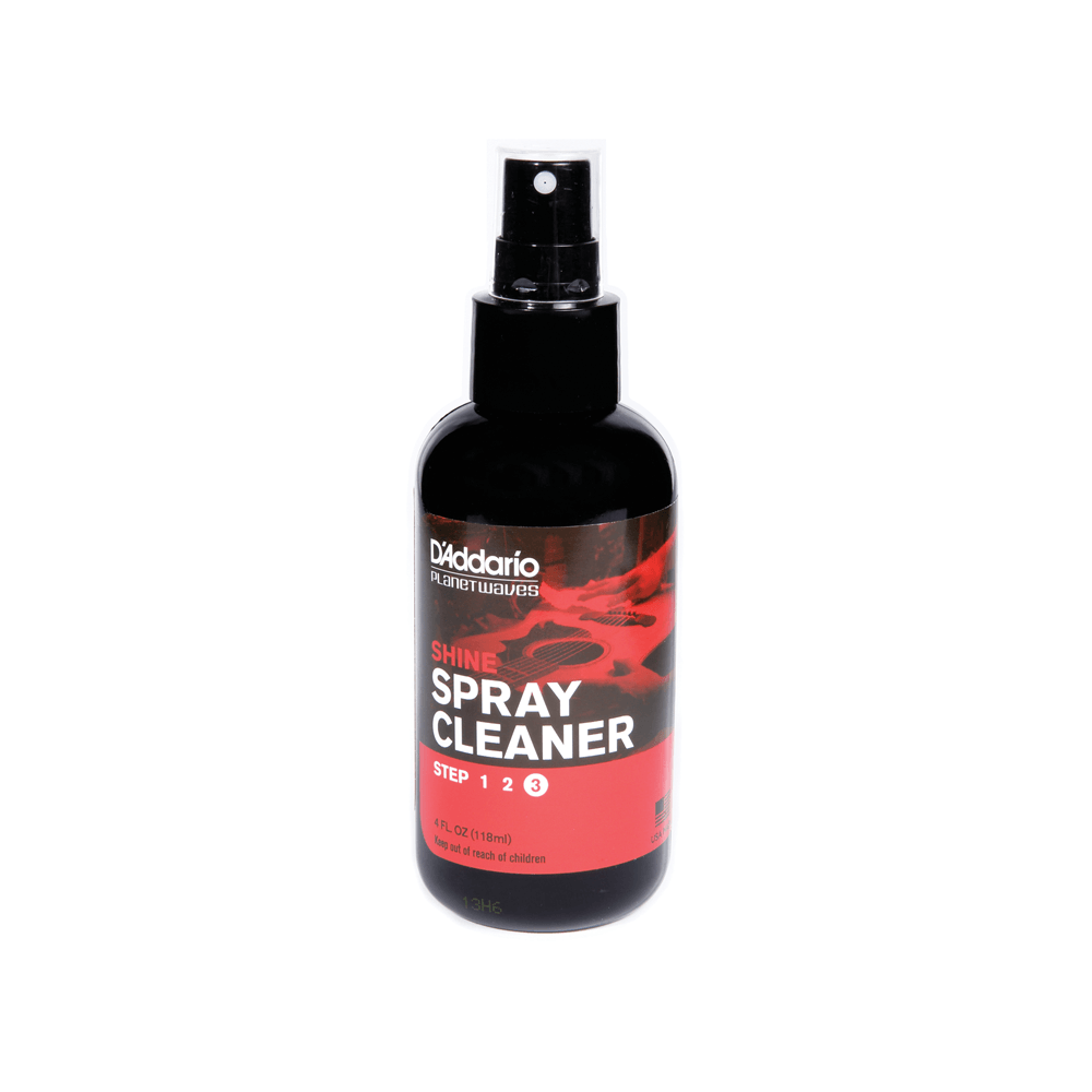 D'Addario Shine - Instant Spray Cleaner - PW-PL-03 - Poppa's Music