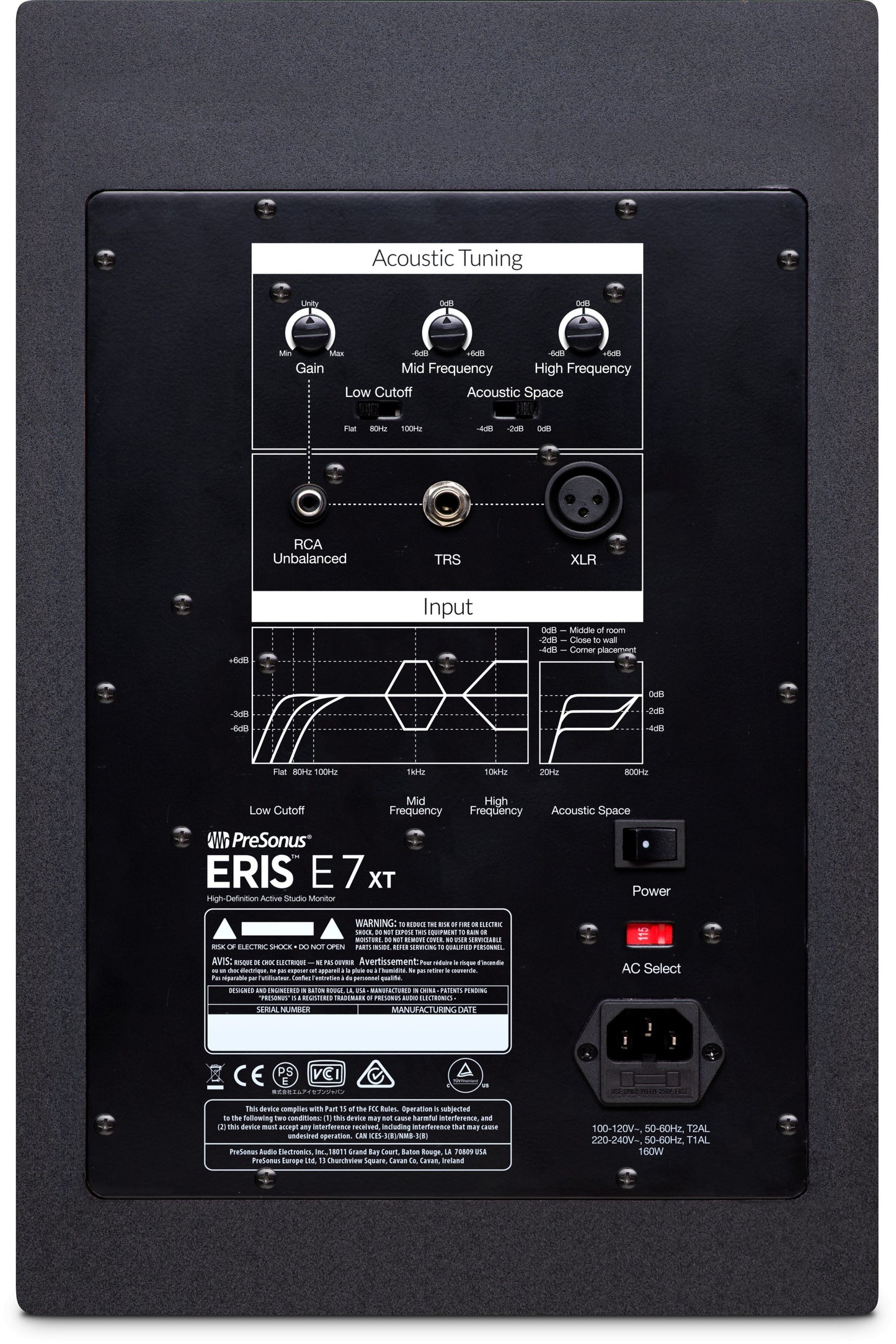 PreSonus Eris E7 XT 2-Way Active Studio Monitor - Poppa's Music