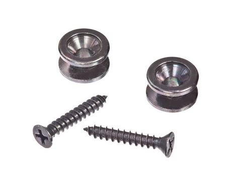 D'addario Planet Waves Solid Brass End Pins - Pair - Poppa's Music
