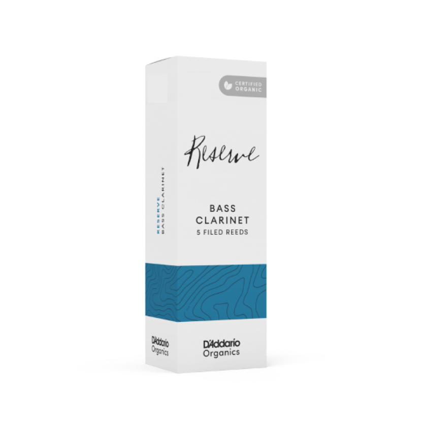 D'Addario Organic Reserve Bass Clarinet Reeds - 5 Per Box - Poppa's Music