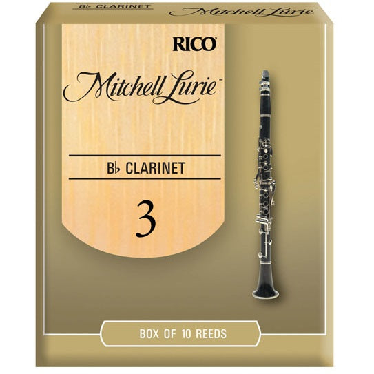 Mitchell Lurie Bb Clarinet Reeds Unfiled - 10 Per Box - Poppa's Music