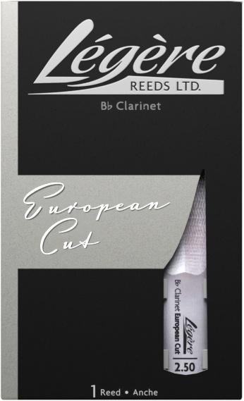 Legere European Cut Bb Clarinet Reeds - 1 Synthetic Reed - Poppa's Music 