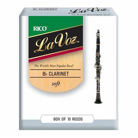 La Voz Bb Clarinet Reeds -10 Per Box - Poppa's Music