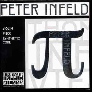 Peter Infeld Violin 4/4 String Set with Platinum Plated E String - PI100 - Poppa's Music