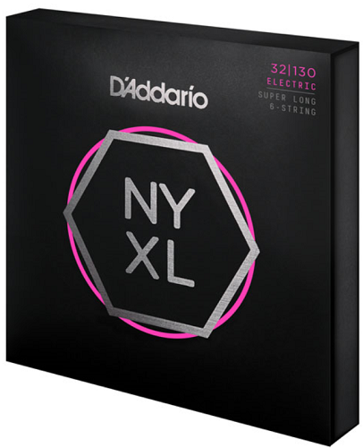 D'addario Super Long Scale, Regular Light, 6-String, 32-130 Bass Guitar Strings - Poppa's Music