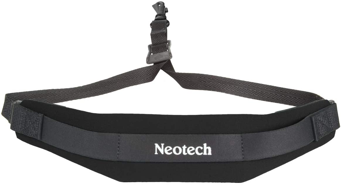 Neotech Soft Strap Swivel Hook Regular Black - 1901162 - Poppa's Music
