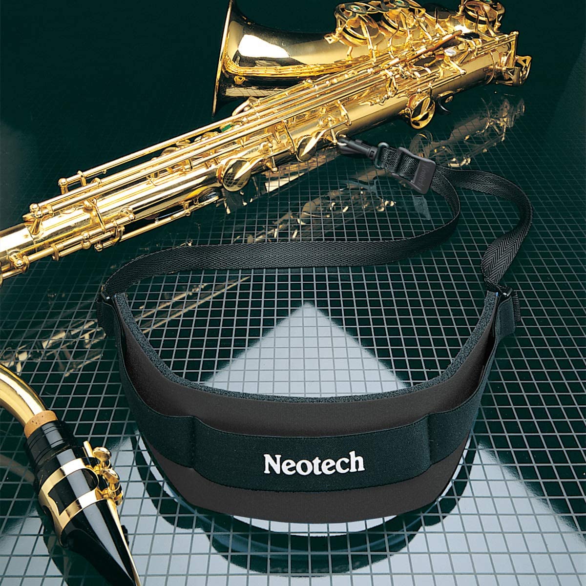 Neotech Soft Strap Swivel Hook Regular Black - 1901162 - Poppa's Music
