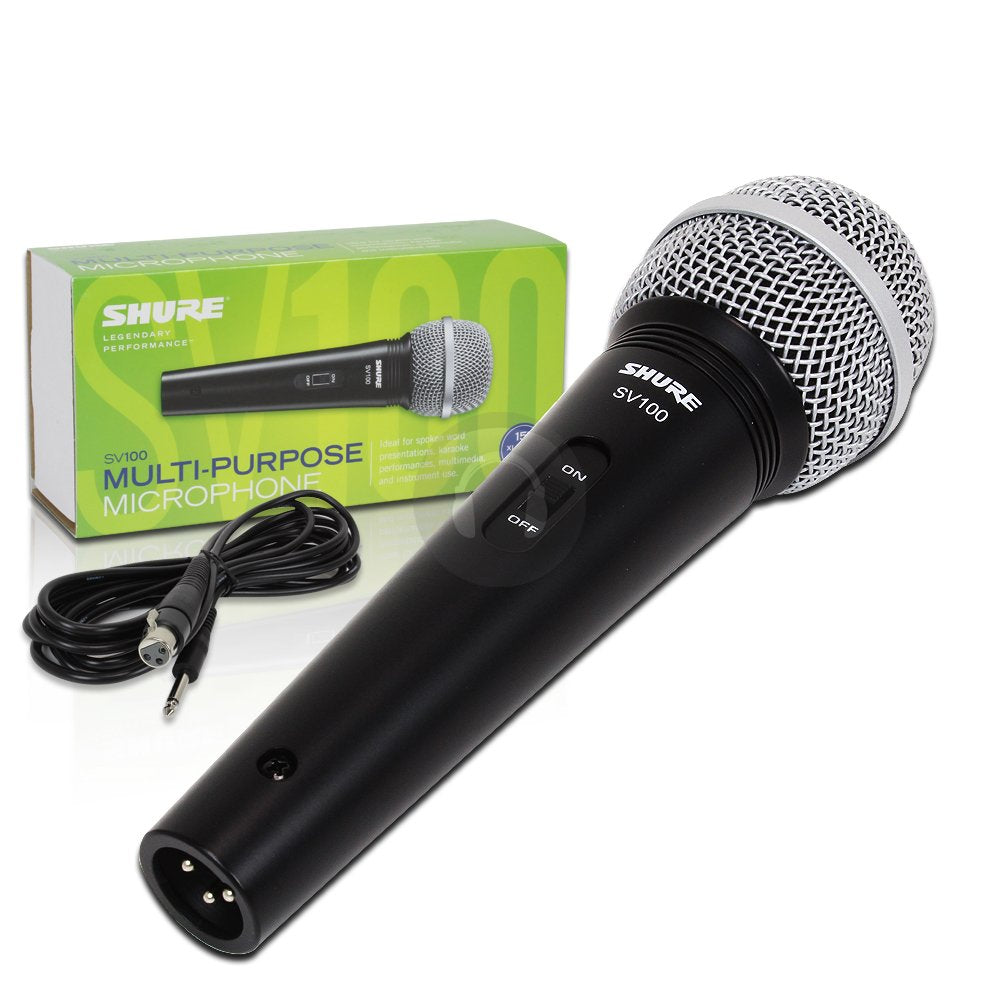 Shure SV100-W Multi Purpose Dynamic Microphone - Poppa's Music