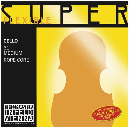 Thomastik Superflexible Cello String Set - 31 - Poppa's Music 