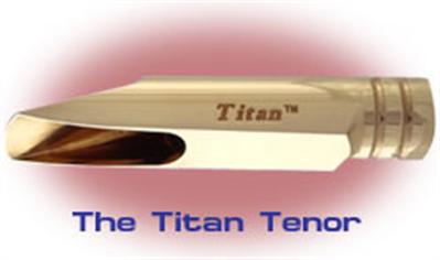 SR Technologies Titan Tenor Sax Gold Plated Mouthpiece - Poppa's Music