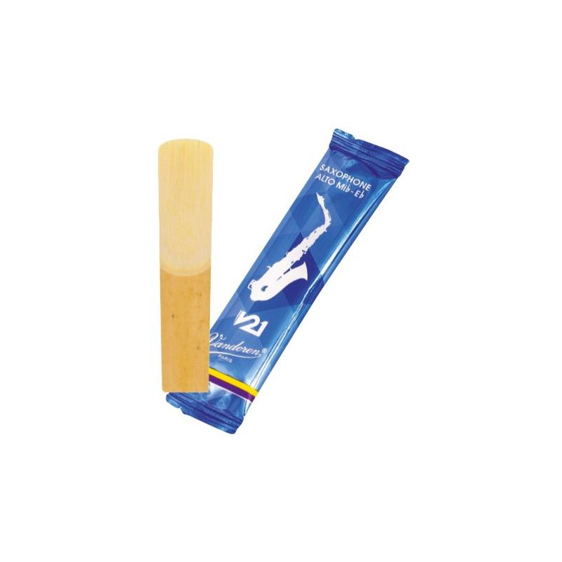Vandoren V21 Alto Saxophone Reeds - 10/Box - Poppa's Music