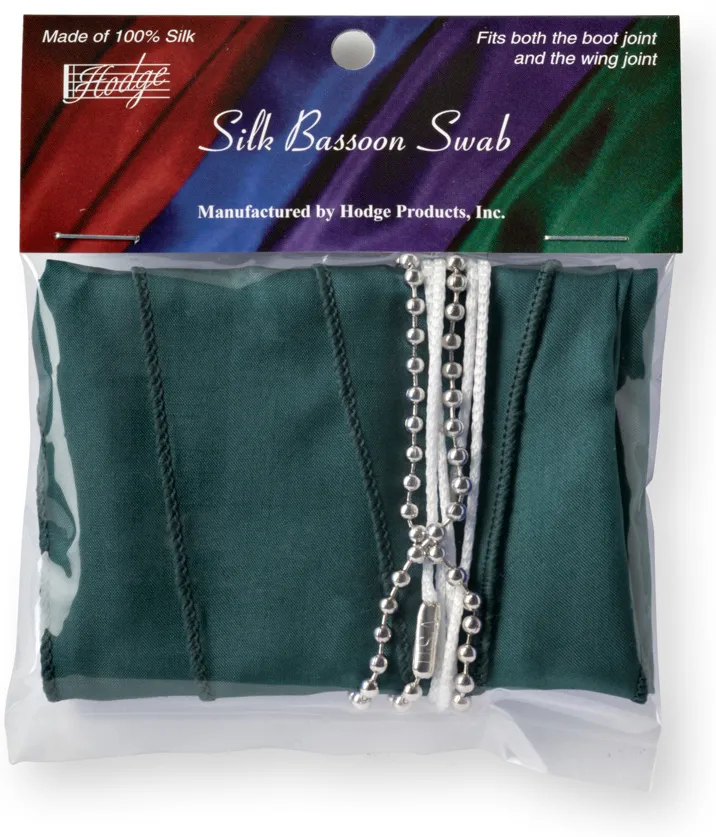 Hodge Bassoon Silk Swab - Poppa's Music