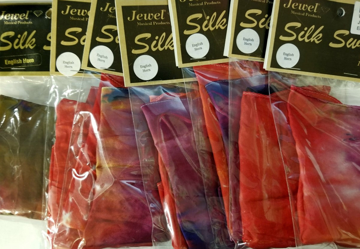 Jewel English Horn Silk Tie Dye Swab - Poppa's Music