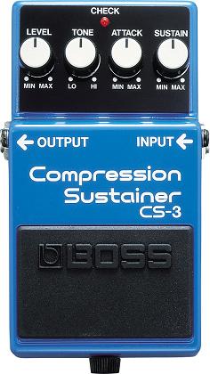 Boss Compression Sustainer Pedal CS-3 - Poppa's Music 