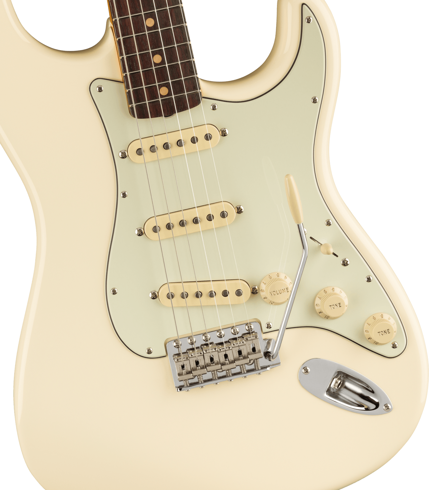 Fender American Vintage II 1961 Stratocaster®, Rosewood Fingerboard, Olympic White