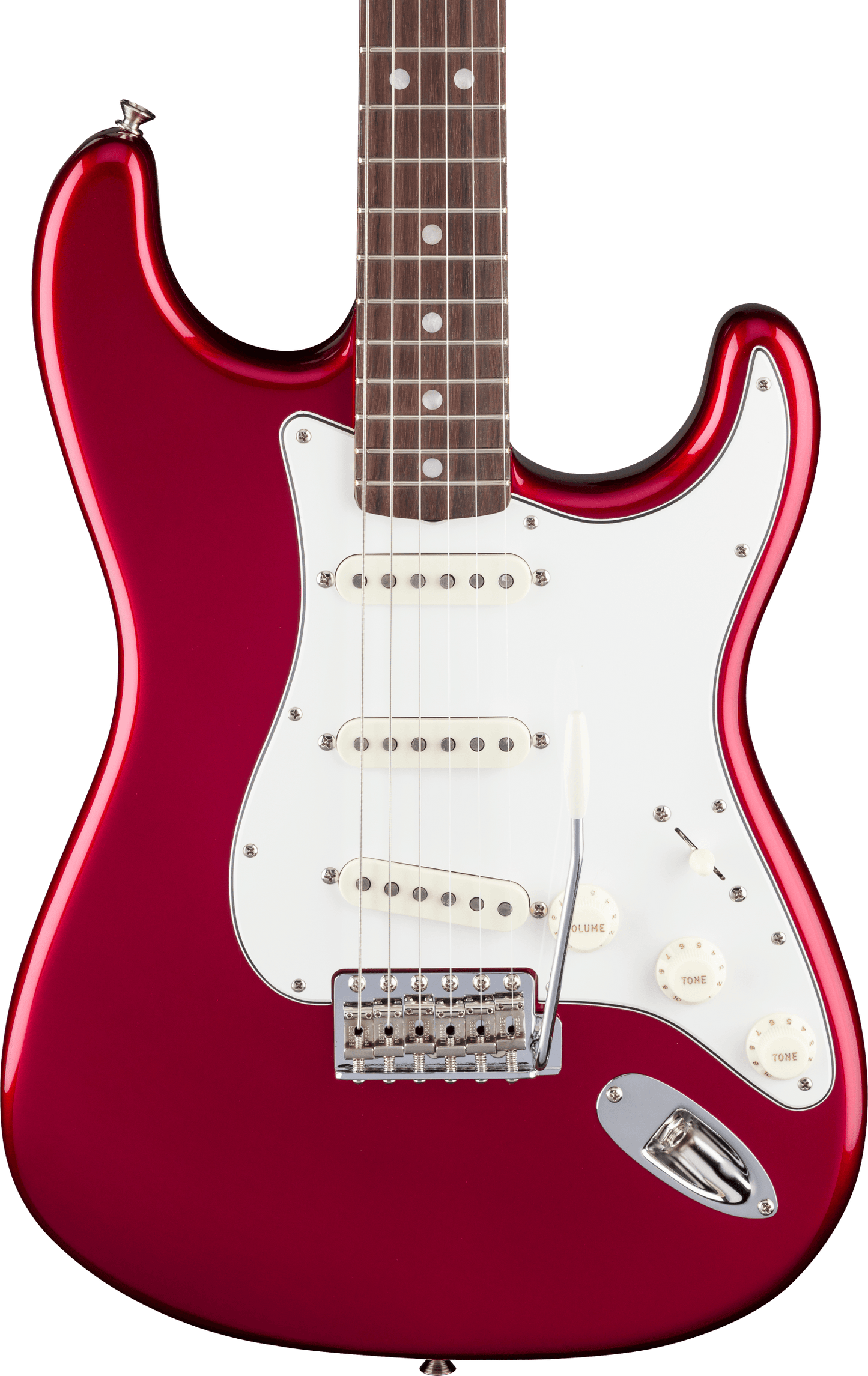 Fender American Vintage II 1965 Stratocaster®, Round-Lam Rosewood Fingerboard, Candy Apple Red 0110280809