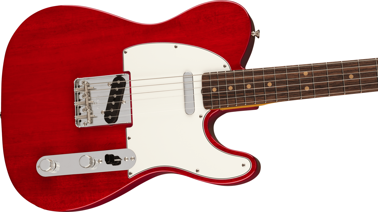 Fender American Vintage II 1963 Telecaster®, Rosewood Fingerboard, Crimson Red Transparent