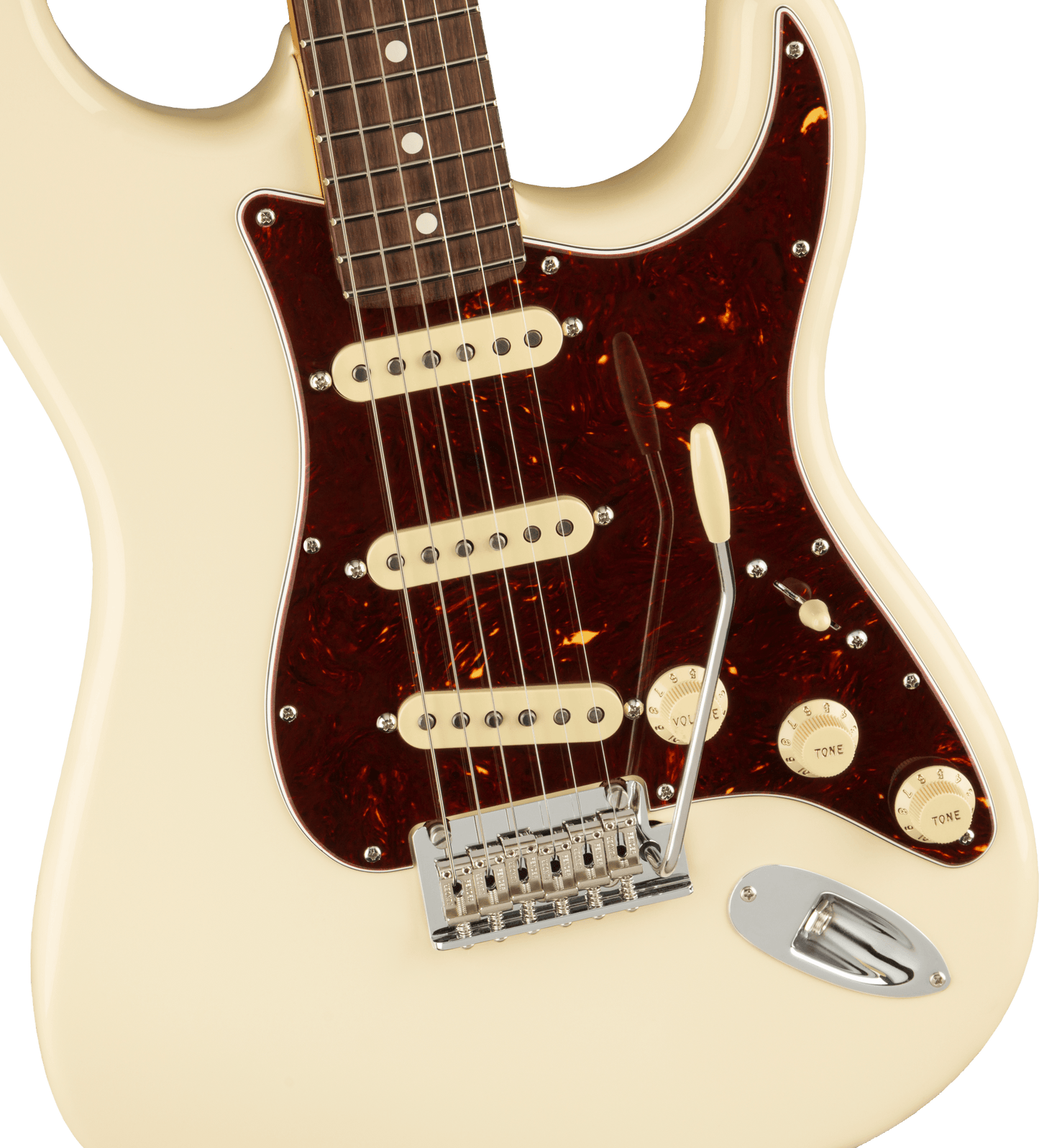 Fender American Professional II Stratocaster®, Rosewood Fingerboard, Olympic White