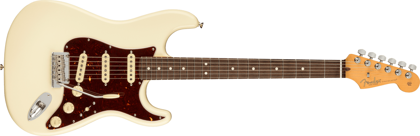 Fender American Professional II Stratocaster®, Rosewood Fingerboard, Olympic White