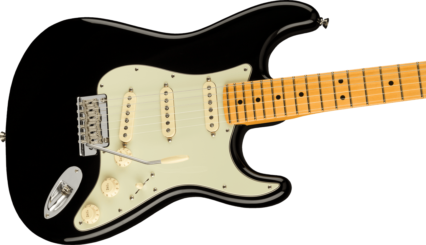 Fender American Professional II Stratocaster®, Maple Fingerboard, Black